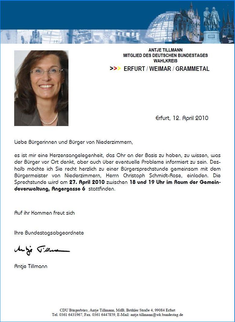 Sprechstunde